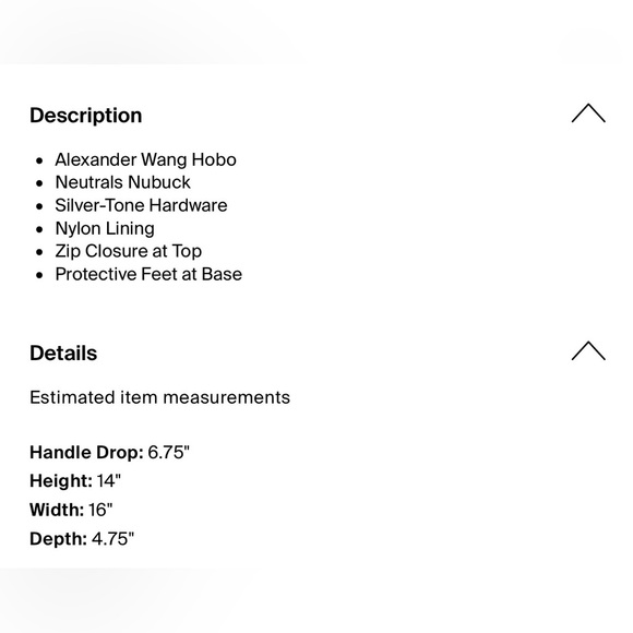 Alexander Wang Taupe Leather Hobo Bag - Picture 6 of 6